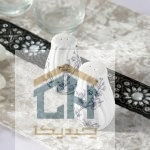 نمکدان چینی گلدکیش ست 2 تایی طرح LOTUS مدل GK701103-1 (1)