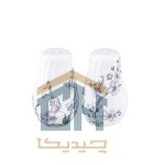 نمکدان چینی گلدکیش ست 2 تایی طرح LOTUS مدل GK701103-1 (2)