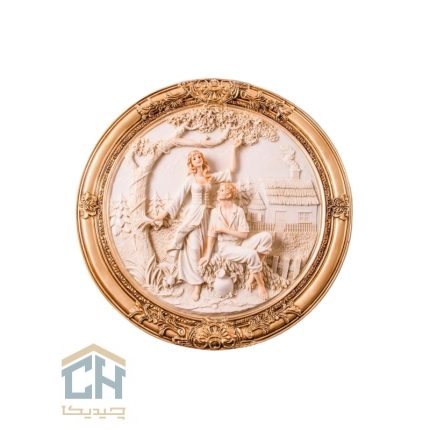 تابلو گرد بزرگ گلدکیش مدل 3124