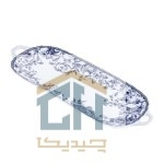 رولت خوری چینی کوچک گلدکیش طرح LOTUS مدل GK701120-1 (2)