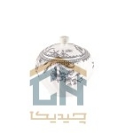 قندان چینی گلدیش طرح LOTUS مدل GK701107-1 (2)