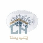 مرغ خوری چینی بیضی بزرگ گلدکیش طرح LOTUS مدل GK701145-1 (3)