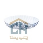 مرغ خوری چینی بیضی متوسط گلدکیش طرح LOTUS مدل GK701144-1 (2)