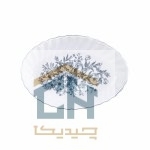 مرغ خوری چینی بیضی متوسط گلدکیش طرح LOTUS مدل GK701144-1 (3)