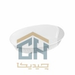 مرغ خوری سرامیکی بیضی کوچک گلدکیش طرح Arnika مدل GK801123 (2)