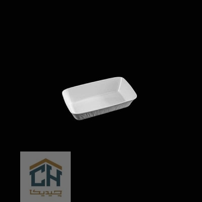 مرغ خوری سرامیکی مستطیل کوچک گلدکیش طرح Arnika مدل GK801124 (1)