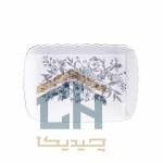 مرغ خوری چینی مستطیل متوسط گلدکیش طرح LOTUS مدل GK701134-1 (3)