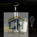 گوشت کوب برقی سه کاره دستینو شامل همزن و خرد کن و لیوان مدرج (4)