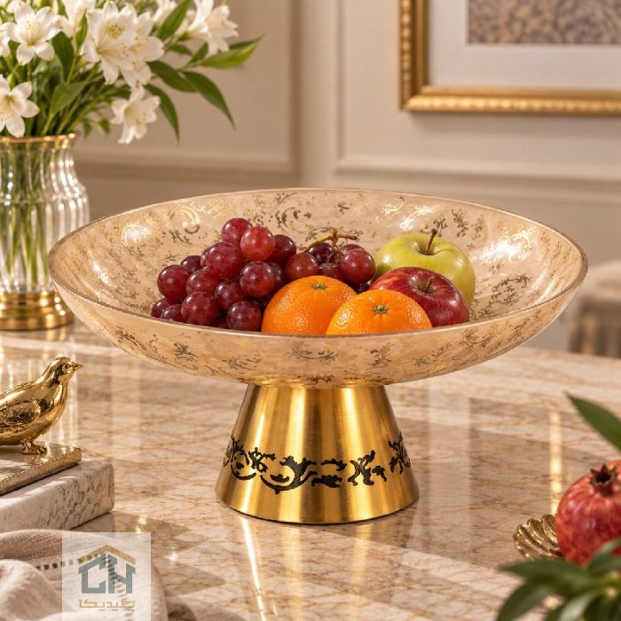 میوه خوری طرح الیسا با چیدمان میوه روی میز پذیرایی