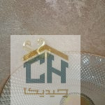 آجیل خوری بلور با پایه طلایی و مجسمه قو (3)