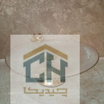 شیرینی خوری بلور بزرگ پایه فلزی طرح سولو مدل 311 - تصویر 2