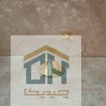 شیرینی خوری بلور کوچک با پایه طلایی و طرح پیکسل (2)