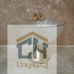 میوه خوری بلور پایه فلزی طرح سولو مدل 310