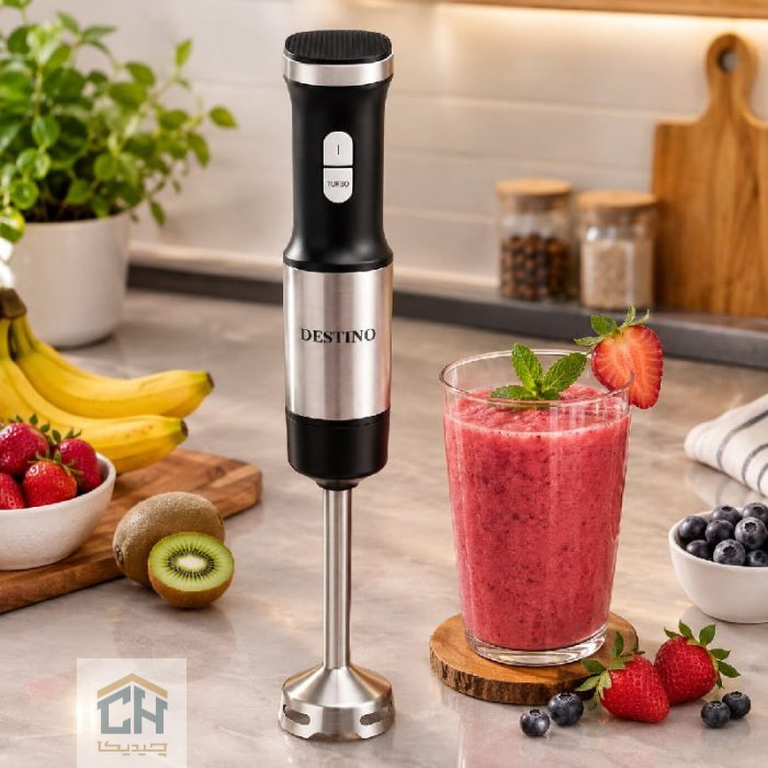 گوشت کوب برقی دستینو با پایه استیل و موتور ۶۰۰ وات مناسب پوره کردن غذا (5)