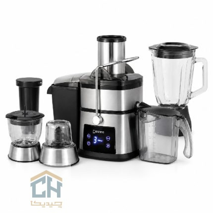 آبمیوه گیری 4 کاره دستینو استیل با پنل لمسی و قابلیت مخلوط کن و آسیاب (1)