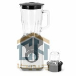 آسیاب مخلوط کن دستینو با پارچ شیشه ‌ای و بدنه استیل مناسب اسموتی و آسیاب قهوه (1)