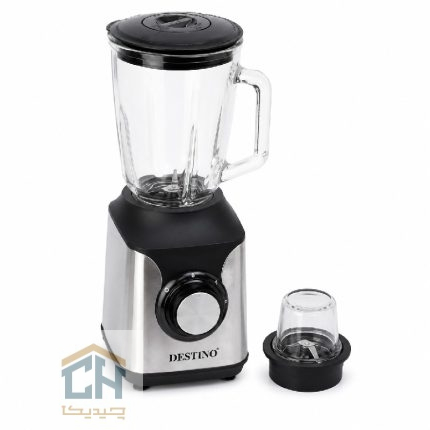 آسیاب مخلوط کن دستینو با پارچ شیشه ‌ای و بدنه استیل مناسب اسموتی و آسیاب قهوه (2)