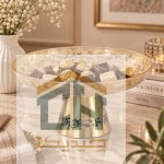 شیرینی خوری مجلسی طرح الیسا با چیدمان شکلات روی میز